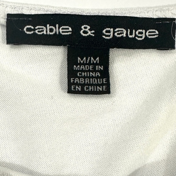 Cable & Gauge White Tunic Tank Top - Picture 4 of 5